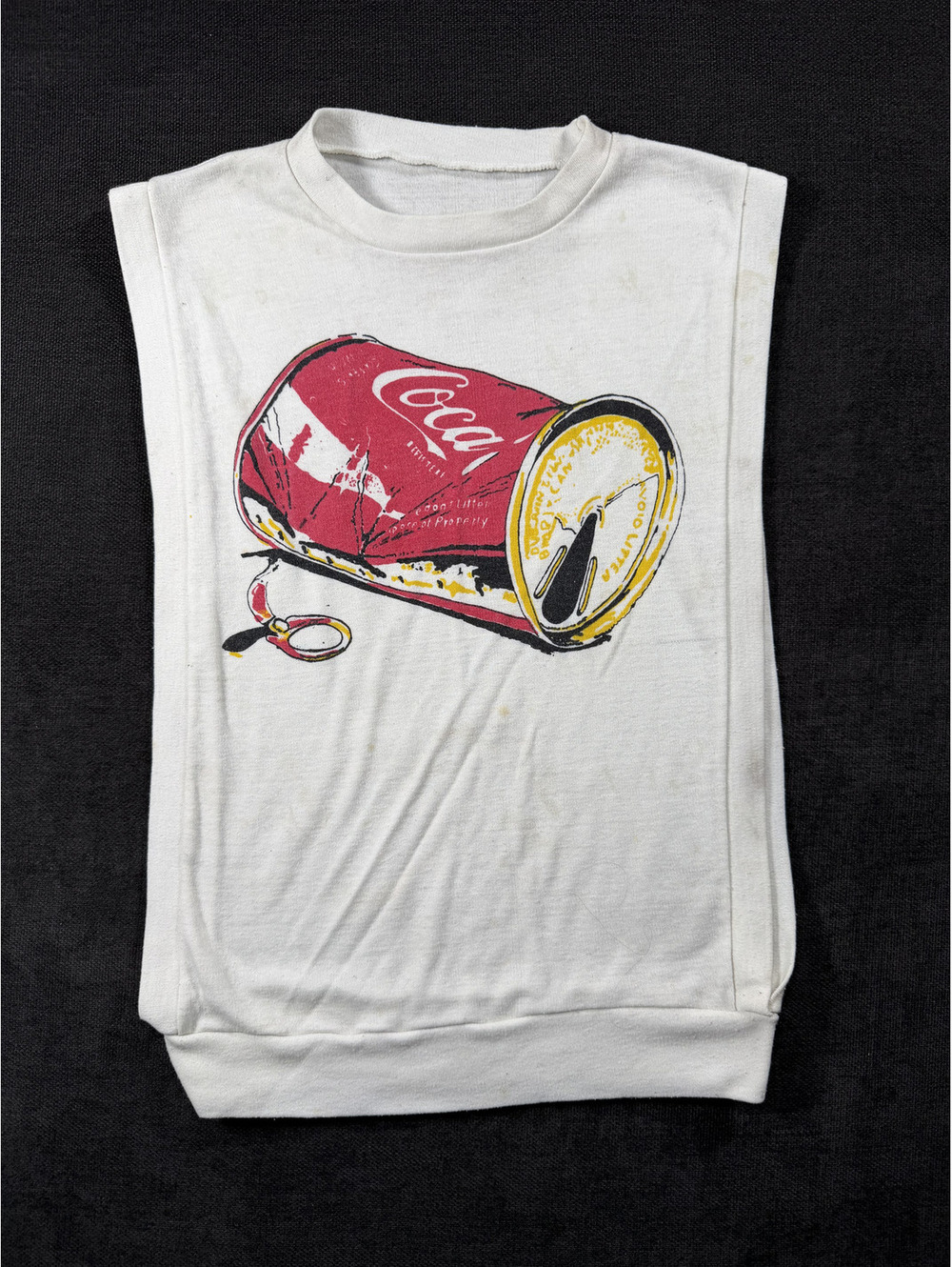 Vintage Aldo Sleeveless Coca-Cola Graphic Sweatshirt